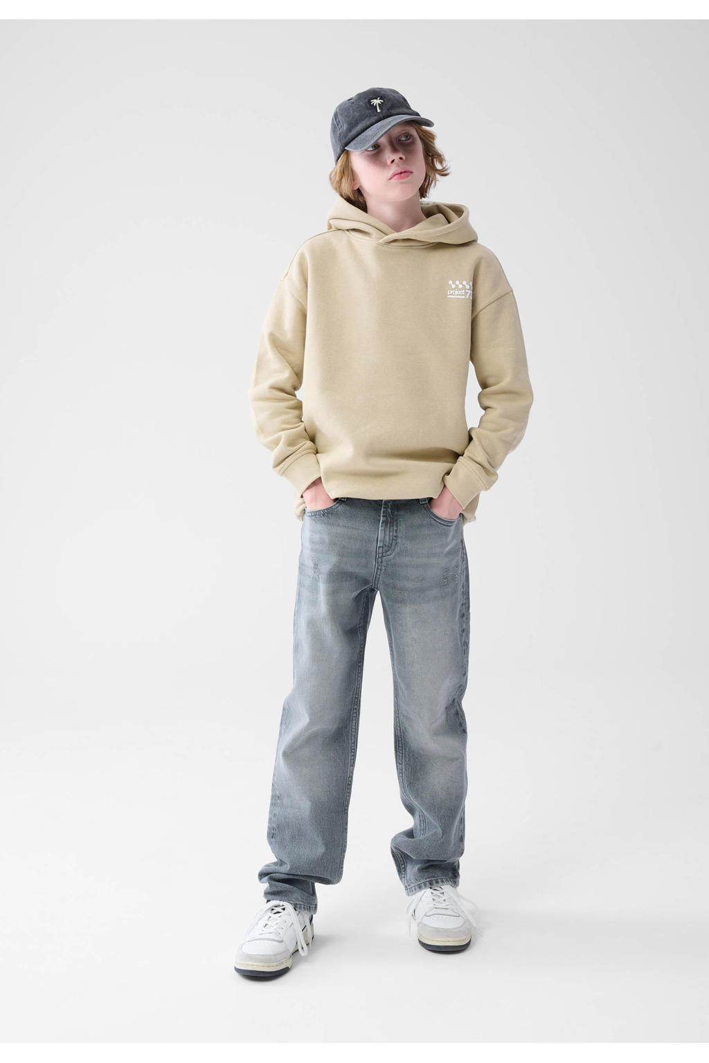 Shoeby straight jeans grey denim