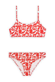thumbnail: America Today crop bikini met koraalprint rood