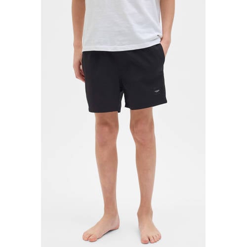 JACK & JONES JUNIOR zwemshort zwart Jongens Polyester Effen