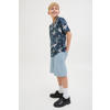 JACK & JONES JUNIOR denim short light blue denim