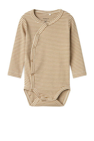 overslagromper beige/wit