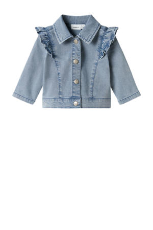 spijkerjas light blue denim