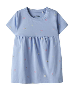 korte jurk blauw