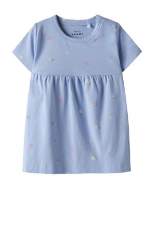 korte jurk blauw