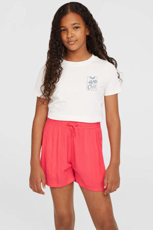 casual short roze