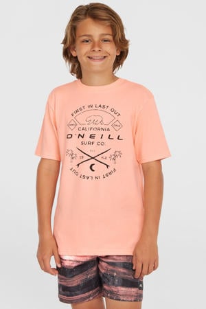 T-shirt zalm