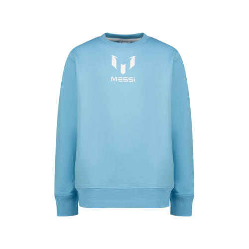 Messi sweater blauw Backprint