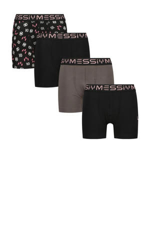   boxershort - set van 4 zwart/roze