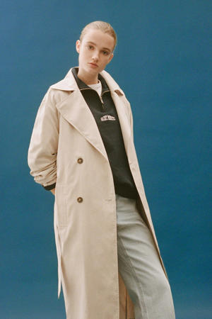 trenchcoat lente beige