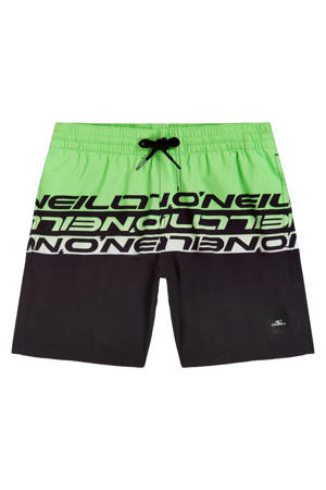 zwemshort Cali groen/zwart
