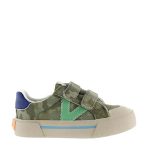 Tribu Tiras Lona Prints sneakers kaki