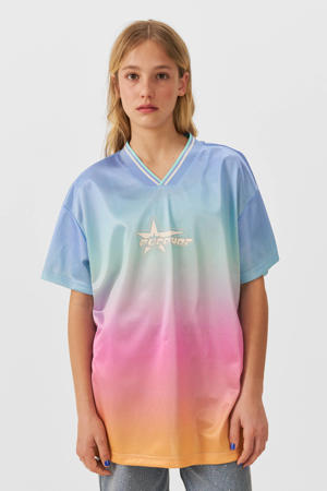 football T-shirt Sage multi