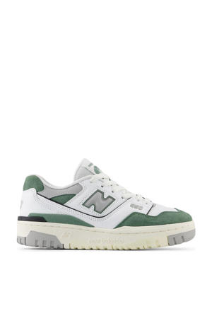 550  sneakers wit/groen/grijs