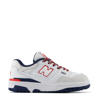 Wit/donkerblauw/rood