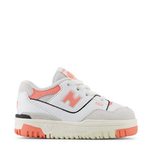 550  sneakers wit/beige/oranje