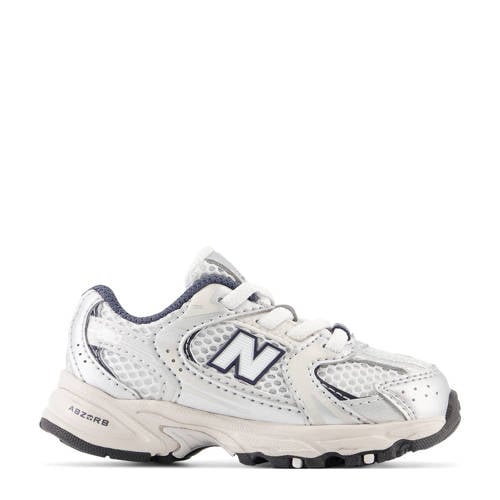 New Balance 530 sneakers wit/donkergrijs Jongens/Meisjes Synthetisch - maat 26 afbeelding