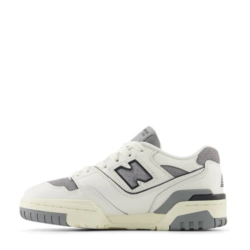 New Balance 550 sneakers wit/grijs Jongens/Meisjes Leer