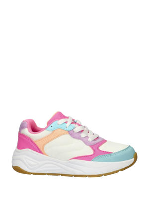 Nova Jogger  chunky sneakers wit/roze