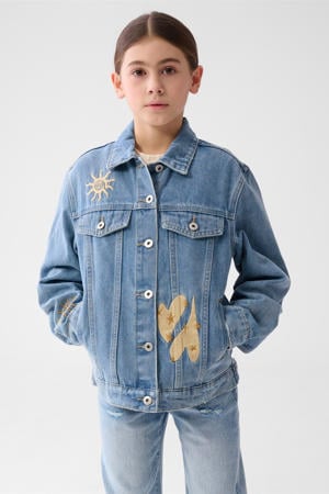 spijkerjas medium blue denim