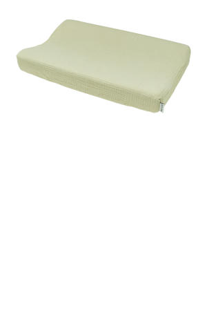 pre-washed hydrofiel aankleedkussenhoes soft olive