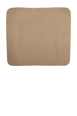 badstof aankleedkussenhoes taupe