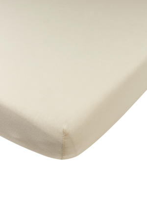jersey wieg hoeslaken soft sand