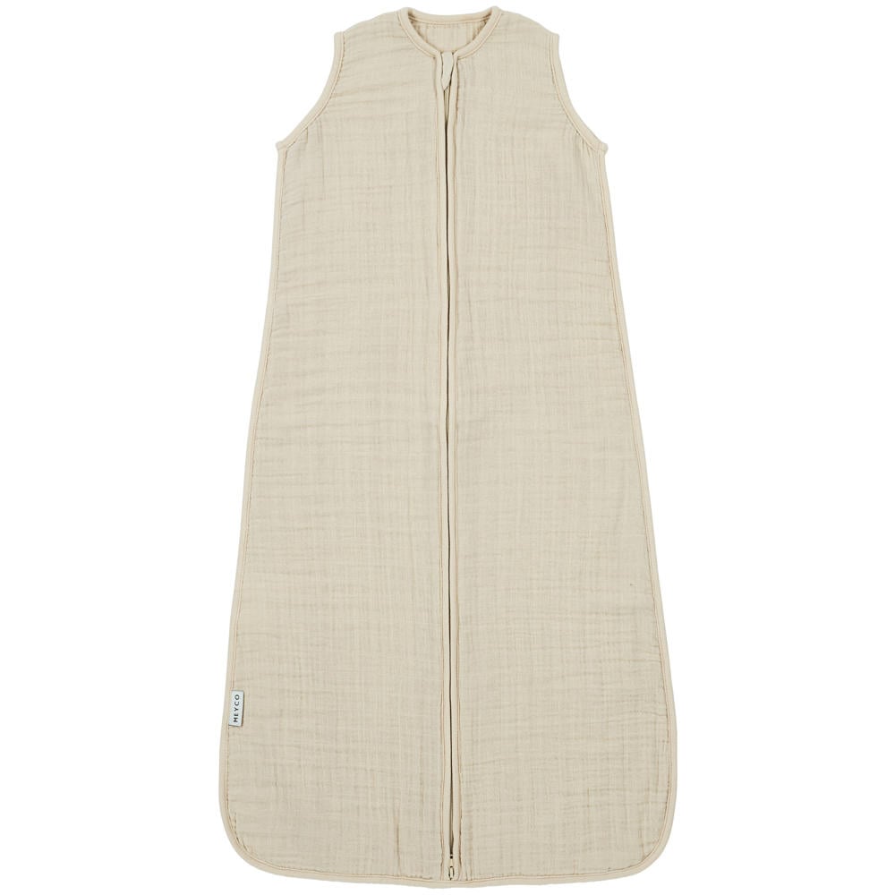 Meyco pre-washed hydrofiele zomerslaapzak soft sand