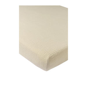 hoeslaken wieg pre-washed hydrofiel soft sand 40x80cm