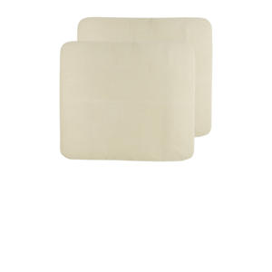 badstof aankleedkussenhoes - set van 2 soft sand