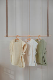 thumbnail: Meyco badponcho Popcorn soft olive 1-3 jaar