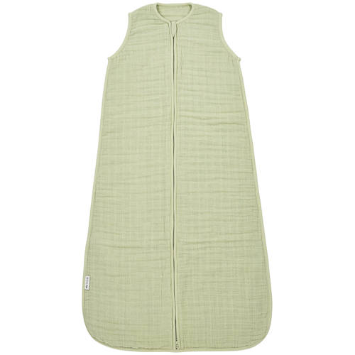 Meyco pre-washed hydrofiele zomerslaapzak soft olive Babyslaapzak Beige 90 cm afbeelding