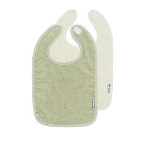 slab Popcorn - natural/soft olive (set van 2)