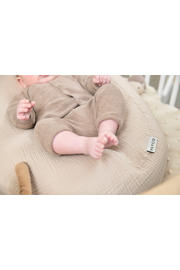 thumbnail: Meyco pre-washed hydrofiele relaxhoes voor voedingskussen sand