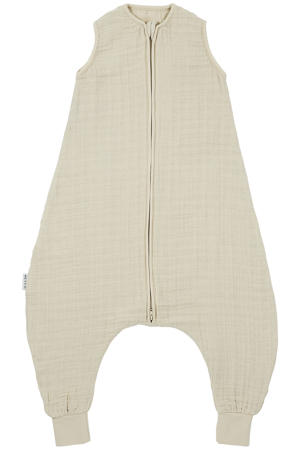 pre-washed hydrofiele zomer slaapoverall jumper soft sand