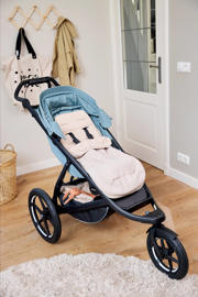 thumbnail: Meyco pre-washed hydrofiel buggy voetenzak en inlegger sand