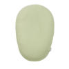 Meyco pre-washed hydrofiele relaxhoes voor voedingskussen soft olive