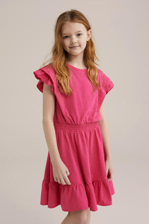 korte jurk roze