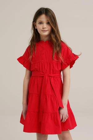 korte jurk rood