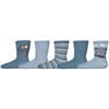 NAME IT MINI sokken - blauw (set van 5)