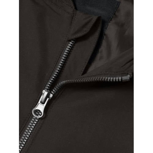 NAME IT KIDS bomberjack zwart Jas Jongens/Meisjes Polyester Ronde hals