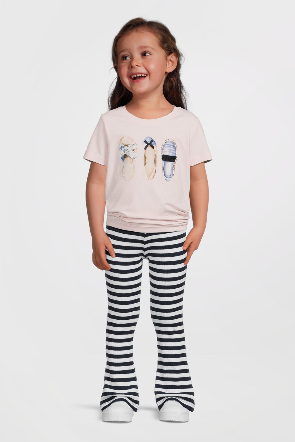 NAME IT MINI T-shirt lichtroze