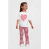 NAME IT MINI flared legging rood