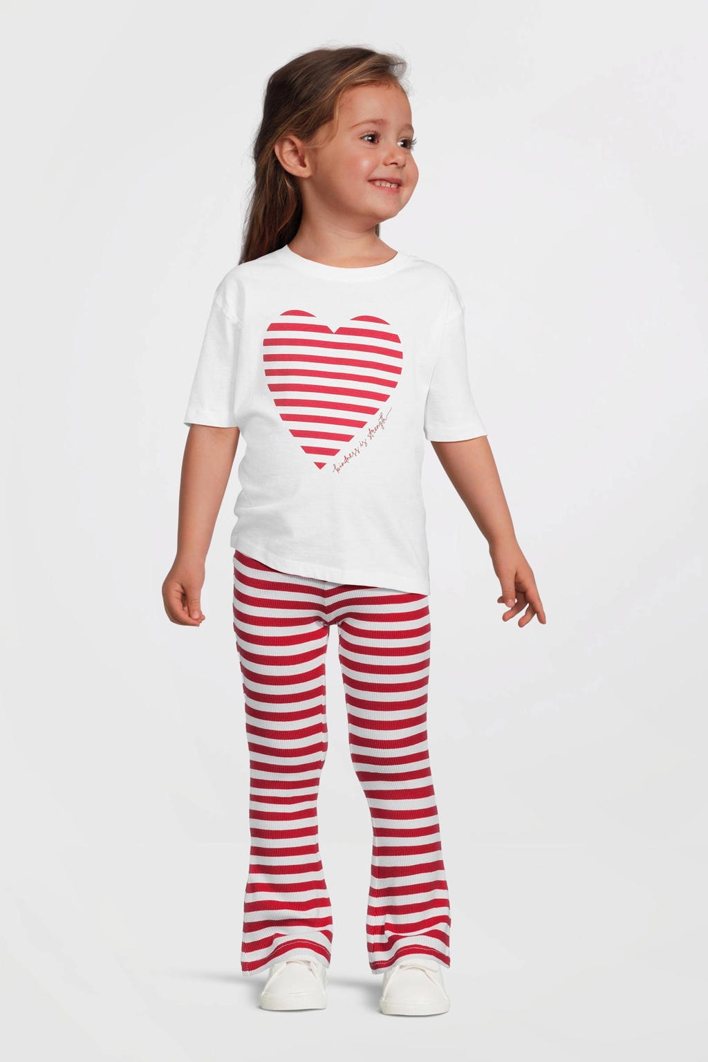 NAME IT MINI flared legging rood