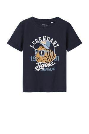 t-shirt donkerblauw