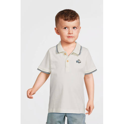 NAME IT MINI polo wit Jongens Katoen Polokraag Logo - maat 122/128 afbeelding