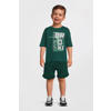 NAME IT MINI casual short donkergroen