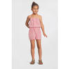 NAME IT KIDS playsuit roze/oranje/wit