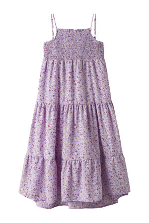 maxi jurk lila