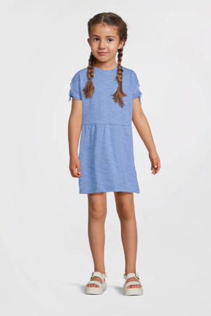 midi jurk blauw