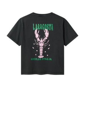 T-shirt zwart